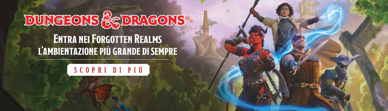 Scopri i Reami Dimenticati di Forgotten Realms